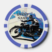 Bike Week Poker fondsenwerving Chips (Voorkant)
