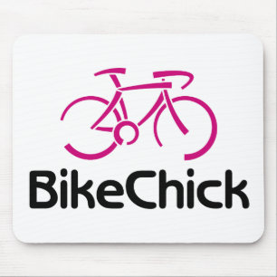 BikeChick Logo (nieuw) Muismat