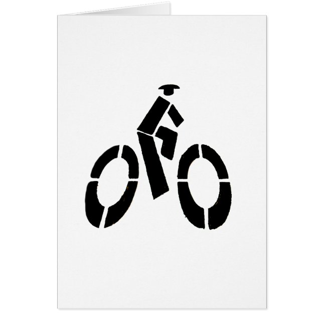 Bikeman-pictogram (Voorkant)