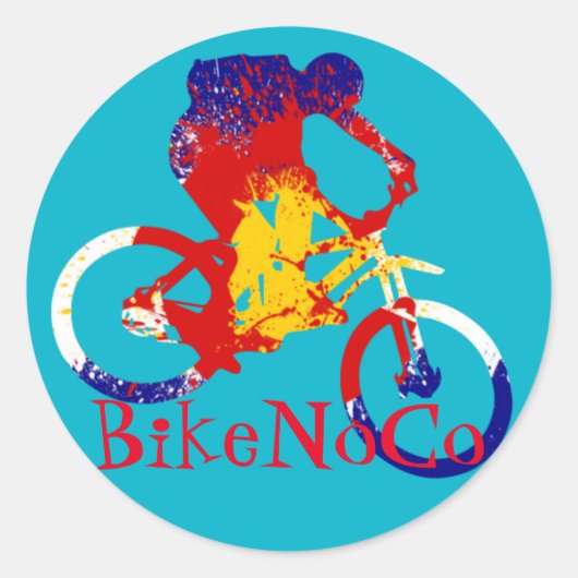 BikeNoCo Colorado sticker (Voorkant)