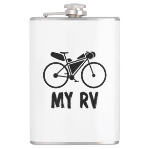 Bikepacking, mijn recreatievoertuig heupfles