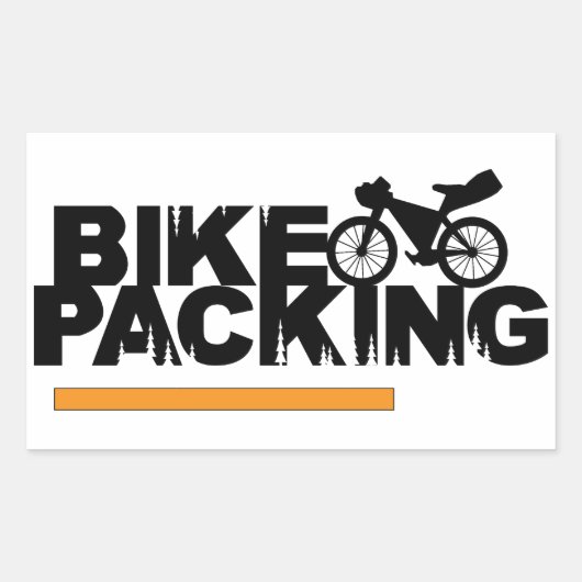 Bikepacking sticker (Voorkant)