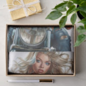 Biker Babe15 Tissuepapier (Geschenk)