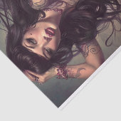 Biker Babe16 Tissuepapier (Detail)