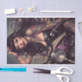 Biker Babe16 Tissuepapier (Craft)