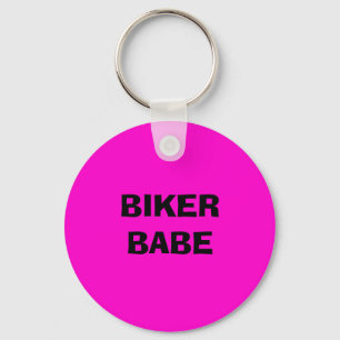 BIKER BABE SLEUTELHANGER