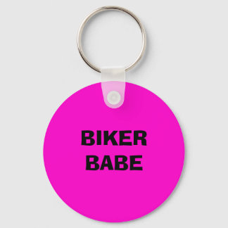 BIKER BABE SLEUTELHANGER