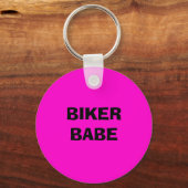 BIKER BABE SLEUTELHANGER (Voorkant)