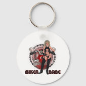 Biker Babe - Sleutelhanger (Voorkant)