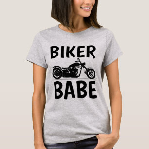 BIKER BABE, T-shirts pour moto dames