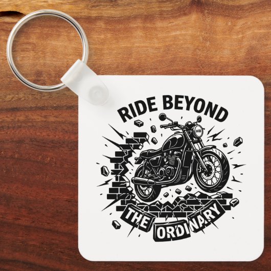 Biker Beyond Limits Ride Sleutelhanger (Voorkant)