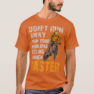 Biker Bicycle Cycle Rider Bike Ride 201 T-shirt