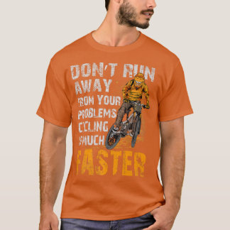 Biker Bicycle Cycle Rider Bike Ride 201 T-shirt