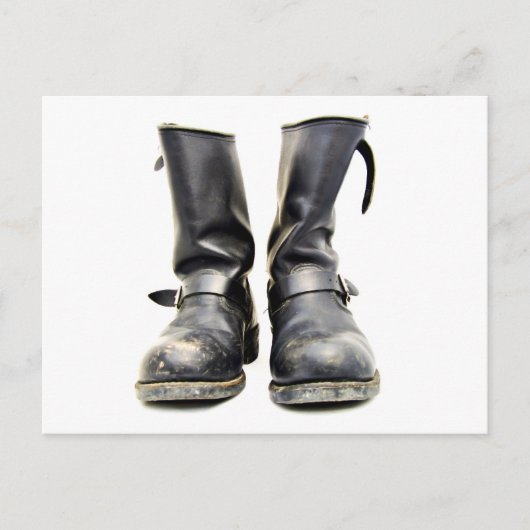 Biker Boots Briefkaart (Voorkant)