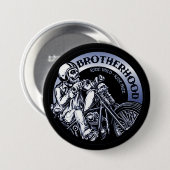 Biker Brotherhood Button (Voorkant /achterkant)