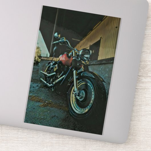 Biker-cadeaus Sticker (Detail)