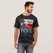 BIKER-CARTOONS / TOONE-T - SHIRTS BUBBA / ALASKAN (Voorkant volledig)