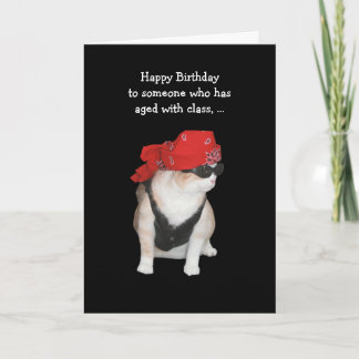 Biker Cat Birthday Kaart