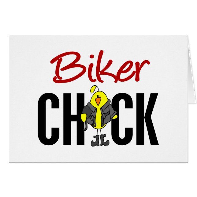 Biker Chick (Voorkant Horizontaal)