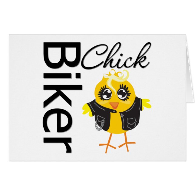 Biker Chick (Voorkant Horizontaal)