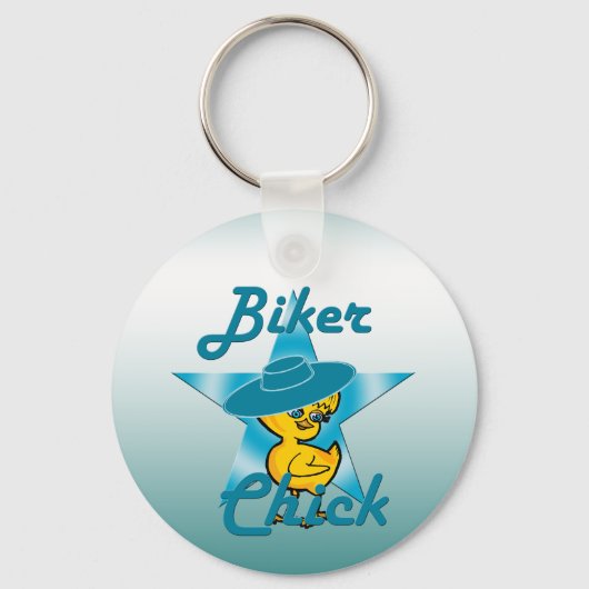 Biker Chick #7 Sleutelhanger (Voorkant)