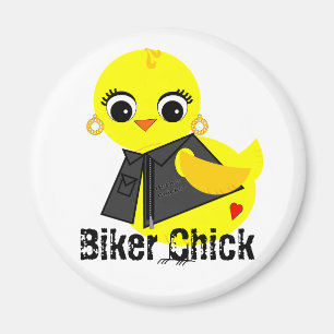 Biker Chick Magneet