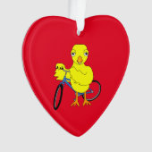 Biker Chick Ornament (voorkant)