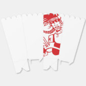 Biker Chick rode witte popcorn dozen Bedankdoosjes (Ongevouwen)