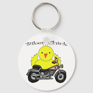 Biker Chick Sleutelhanger