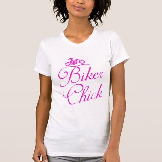 Biker Chick T-shirt (Voorkant)
