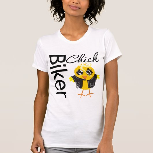 Biker Chick T-shirt (Voorkant)