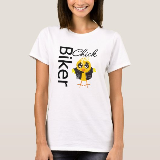 Biker Chick T-shirt (Voorkant)