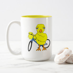 Biker Chick Tweekleurige Koffiemok