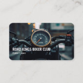 Biker Club Motorcycle Visitekaartje (Voorkant)