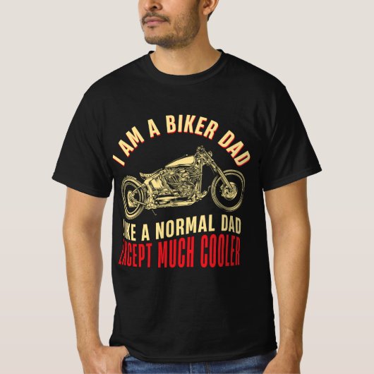 Biker Dad T-shirt (Voorkant)