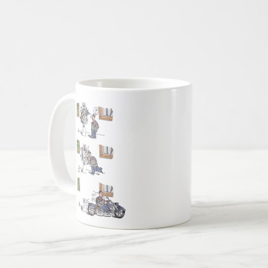 Biker Dans la tasse du Musée (Devant gauche)