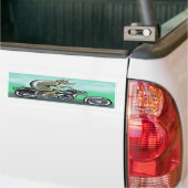 Biker Dillo Bumpersticker (Op Truck)