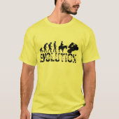 Biker Evolution Code Grappig Pun T-shirt - Cool (Voorkant)