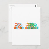 Biker freak briefkaart (Voorkant / Achterkant)