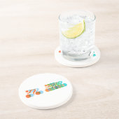 Biker freak zandsteen onderzetter (Zijkant)