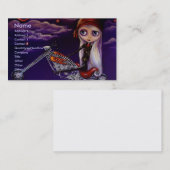 Biker Girl Harley Visitekaartje (Voorkant / Achterkant)