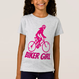BIKER GIRL, KINDER T-shirts en overhemden