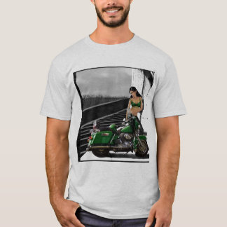 Biker Girls Ride Hard T-shirt