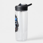 Biker gorilla aap roken sigaar dierlijke kunst waterfles (Links)