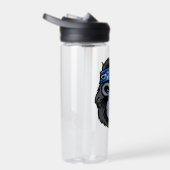 Biker gorilla aap roken sigaar dierlijke kunst waterfles (Rechts)