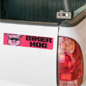 Biker Hog Bumpersticker (Op Truck)