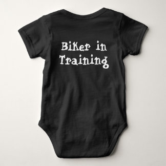 Biker in training romper