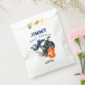 Biker Kind Dirt Stunt Bike Birthday Bedankzakje (Gezegeld)