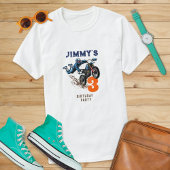 Biker Kind Dirt Stunt Bike Birthday T-shirt