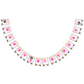 Biker Kind Dirt Stunt Bike Verjaardag Bunting Flag Vlaggetjes (Alle)